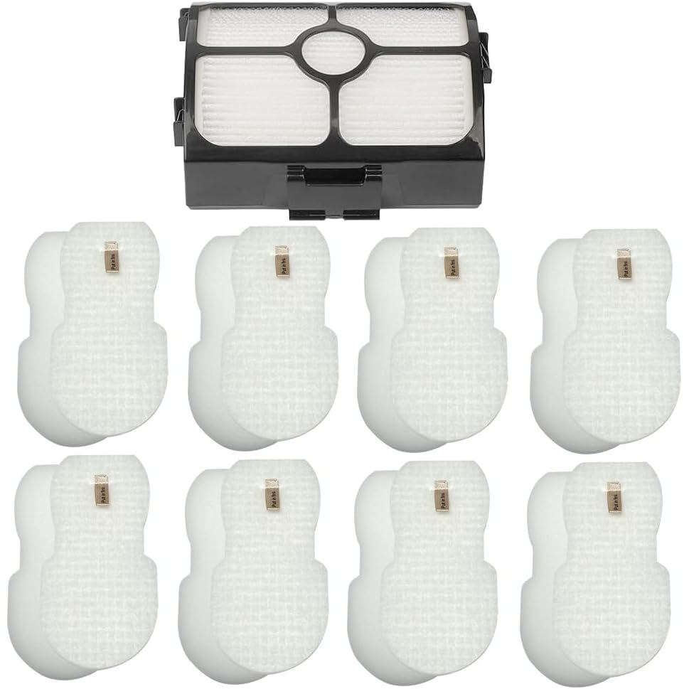 17 Packs HZ4002 HZ3002 Filter Replacement Hepa filter,foam filter,felt filters Compatible with Shark