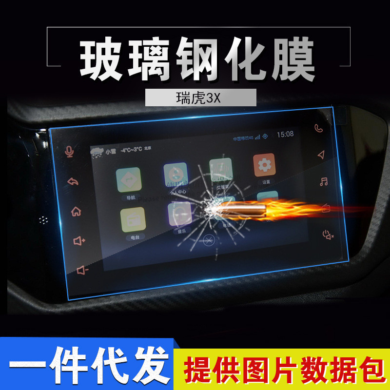 เหมาะสําหรับ Chery EQ1 Ruihu 3 7 8 Ruihu 3X 5X ฟิล์มนําทางเครื่องมือหน้าจอฟิล์มป้องกัน