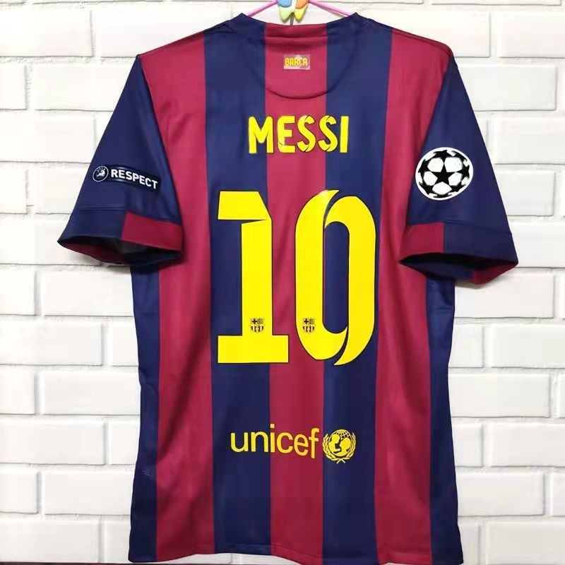 [Retro Issue] 2014 2015 Barcelona Soccer Jersey Man Football Shirt