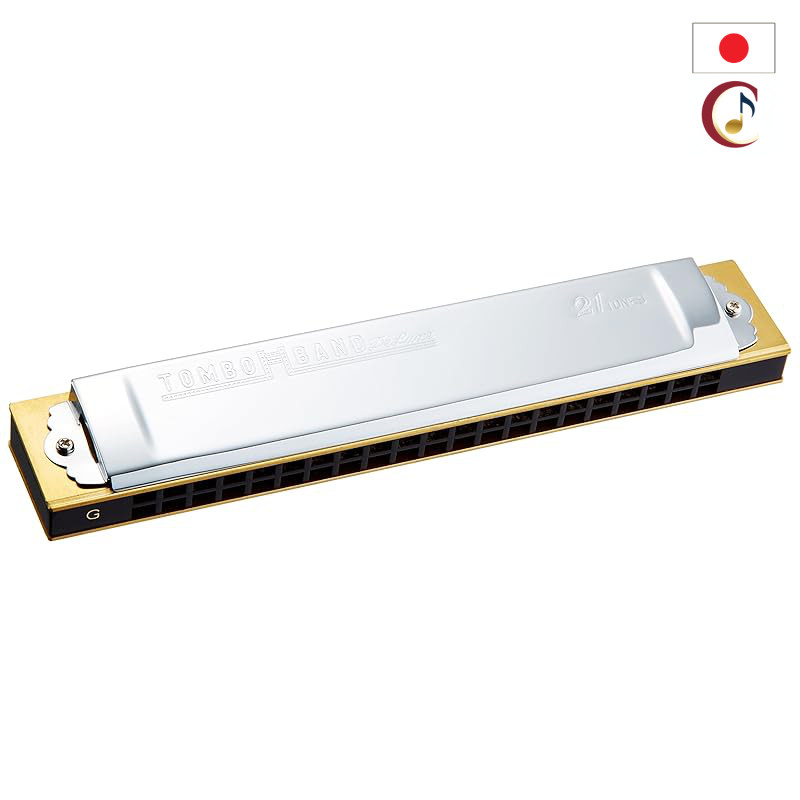Tombo TOMBO Tremolo Harmonica Key of C Special Tombo Band 21 Holes 1521/From Japan
