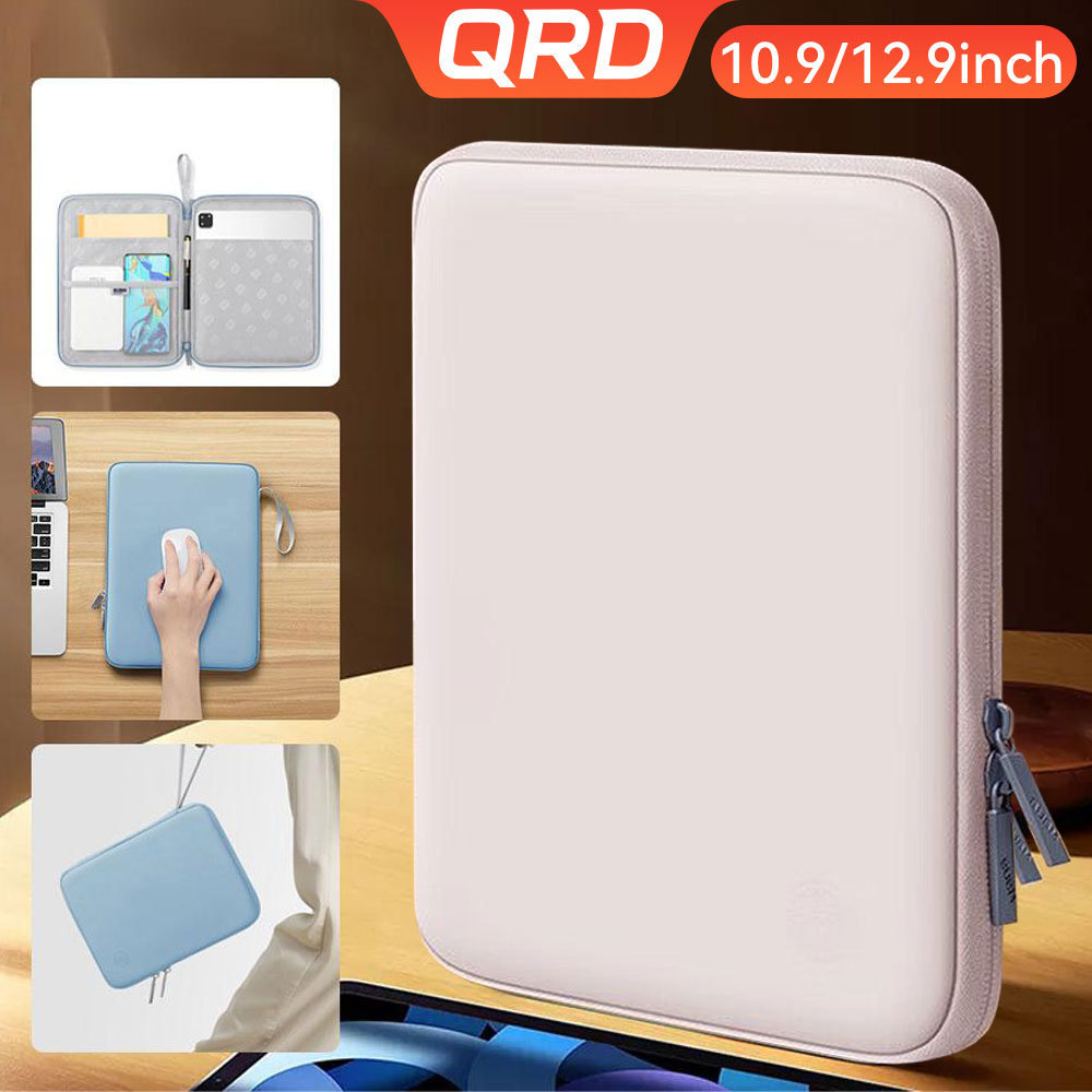 QRD 11-13 นิ้วแท็บเล็ตกระเป๋าถือสําหรับ iPad Xiaomi Huawei Samsung กันกระแทกสีสันสดใส