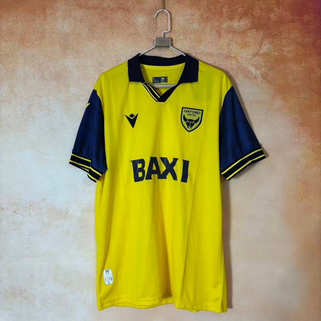 Fan Issue 25/26 Oxford United Home Jersey เสื้อฟุตบอลแขนสั้น