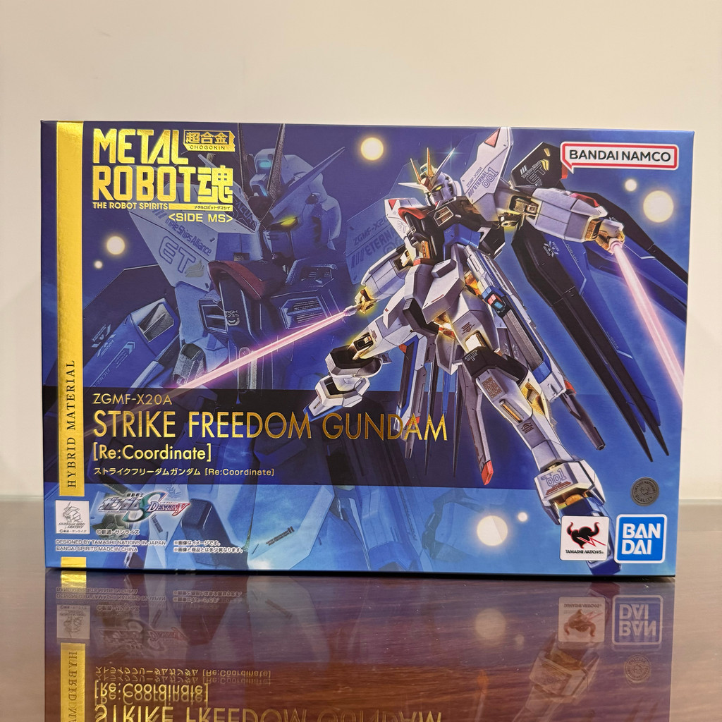 Bandai METAL ROBOT Soul MR Soul Strike Freedom Gundam RE เวอร์ชันปรับได้คลังสินค้าพร้อม