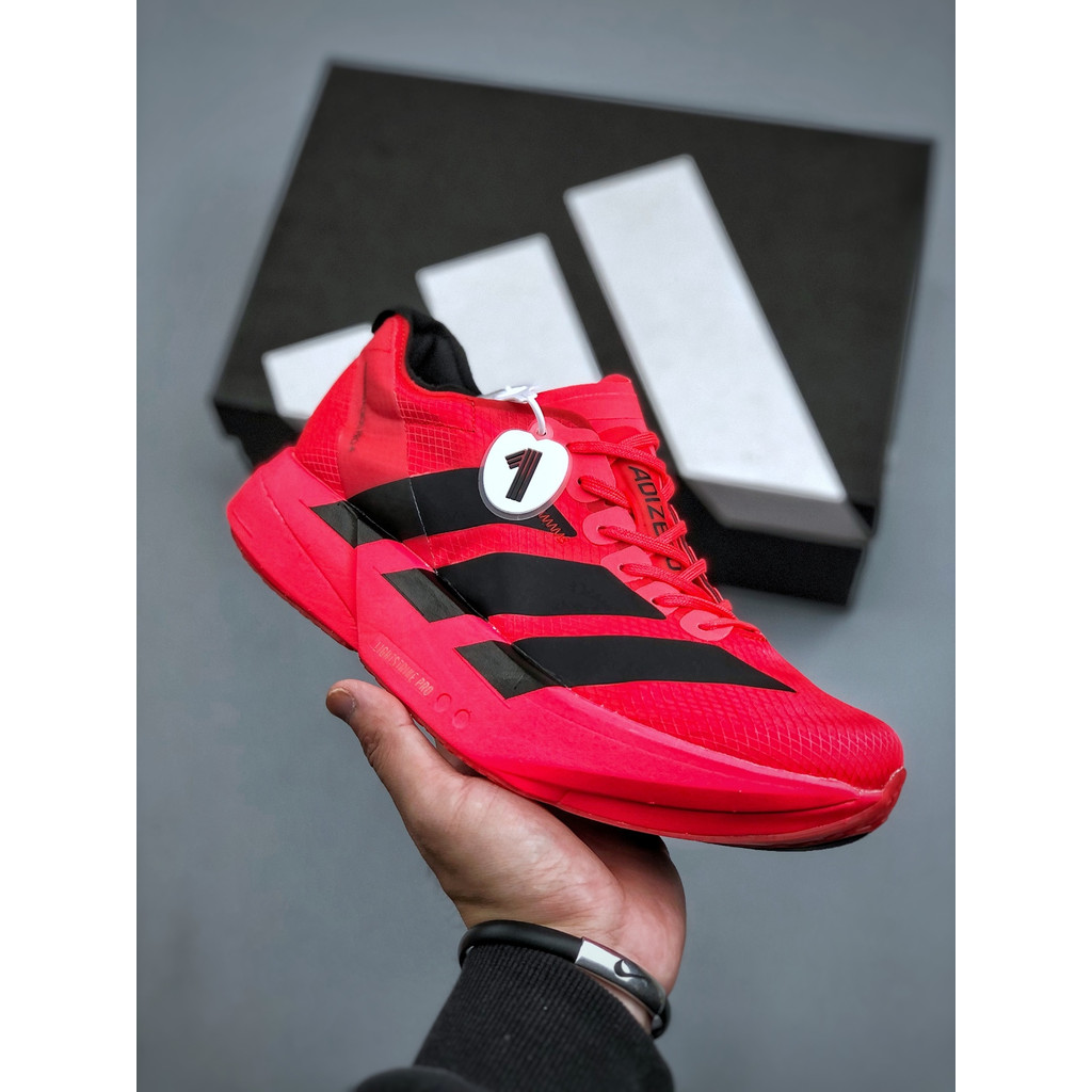 [ระดับต้นฉบับบริสุทธิ์] ADIZERO ADIOS PRO 4M Low-Top Double-Layer Breathable Gauze รองเท้ากีฬาลําลอง