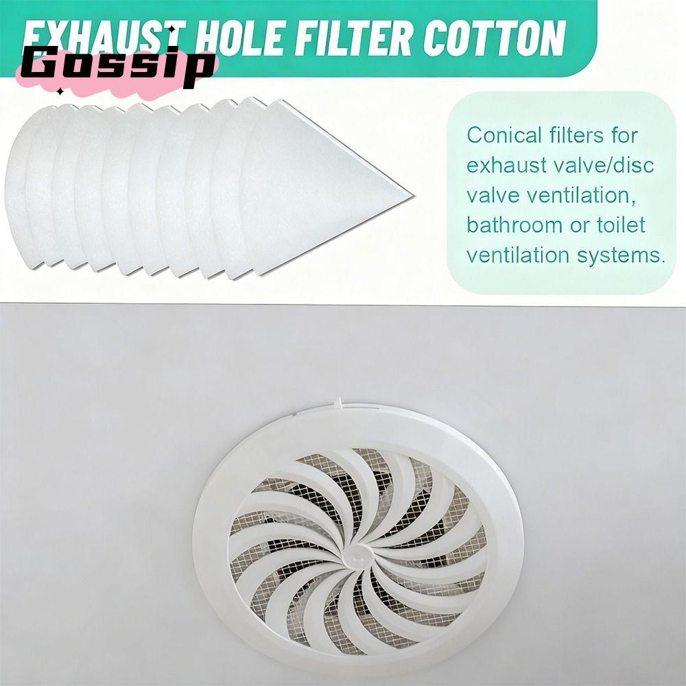 GOSSIP 5 ชิ้นกรวยกรอง,ยุโรปกรวยไอเสียกรองอากาศ,ผ้าฝ้ายทางเลือกกรองอากาศใช้งานร่วมกับไอเสียวาล์วกรองส