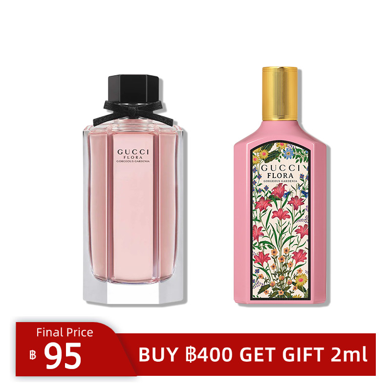 น้ําหอมแท้ 100%💯 Flora by  Gorgeous Gardenia  & Flora Gorgeous Gardenia  2ml/5ml/10ml น้ำหอมแท้