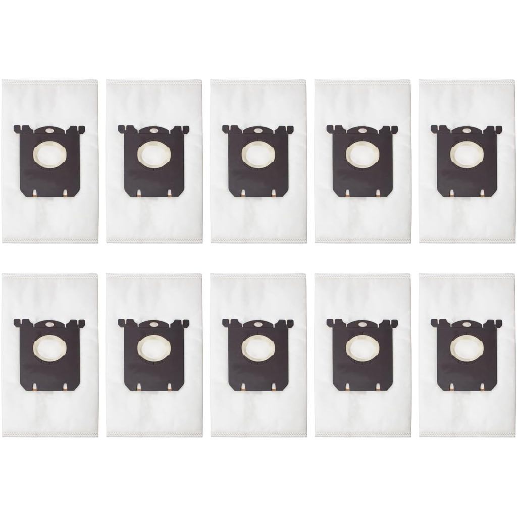 เปลี่ยน 10-Pack EL200G สไตล์ S ถุงสูญญากาศสําหรับ Electrolux EL200 EL200A EL200B EL200C เหมาะกับ EL2