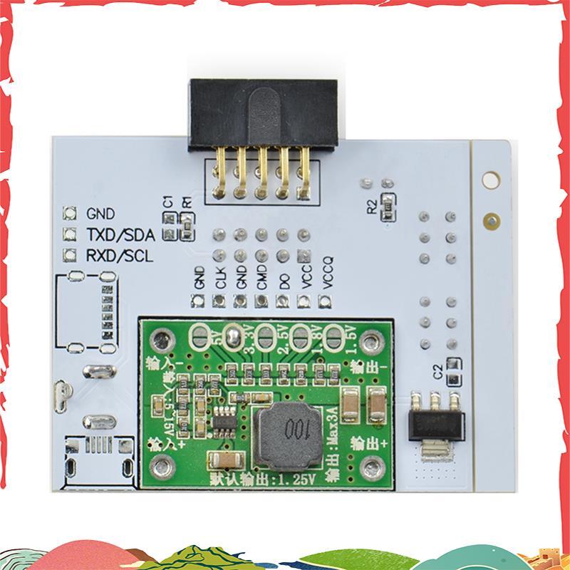 RT809H อะแดปเตอร์สีขาว EMC ISP สําหรับคลิปทดสอบการเขียนอย่างรวดเร็วอ่านความเร็วเครื่องคิดเลขชิป