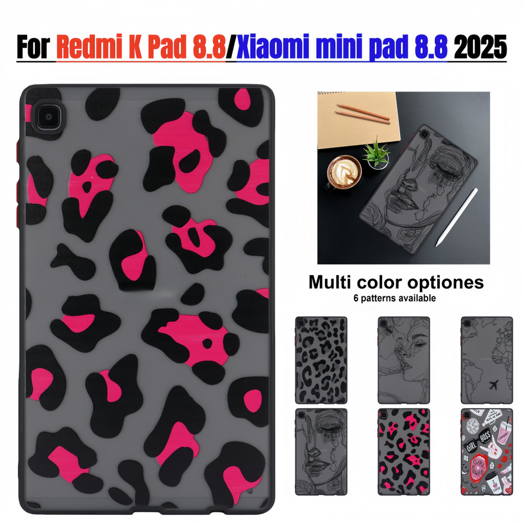 สําหรับ Xiaomi Pad Mini / Redmi K Pad 8.8 "2025 25079RPDCG Sketch Matte Anti-Drop กรณีแท็บเล็ต KPAD 
