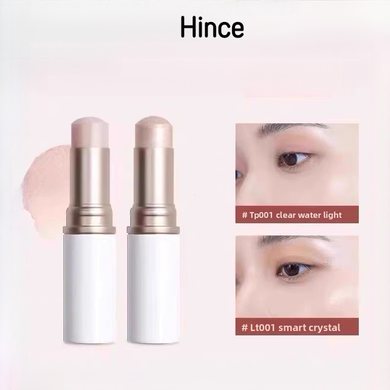 Hince Highlight Stick Water Gloss Pearl Gloss Sleeping Silkworm Powder Blusher Face Repair Stick Nat