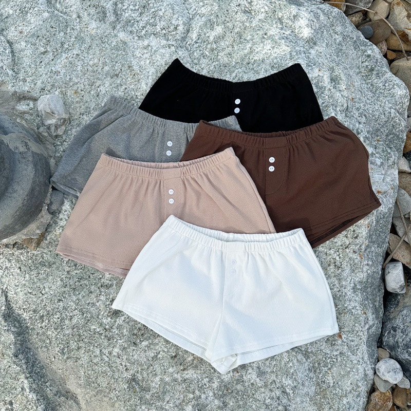 MESOO SHORTS กางเกงขาสั้นรับซัมเมอร์ผ้าหนานุ่ม🌴พร้อมส่ง