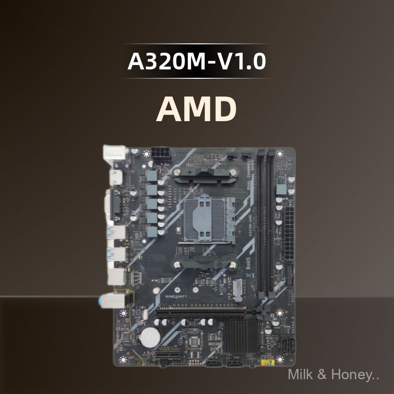 ยี่ห้อใหม่ A320M เมนบอร์ดคอมพิวเตอร์เดสก์ท็อป A Protocol M.2 ฮาร์ดดิสก์รองรับ Sharp Dragon 1-5 รุ่น 