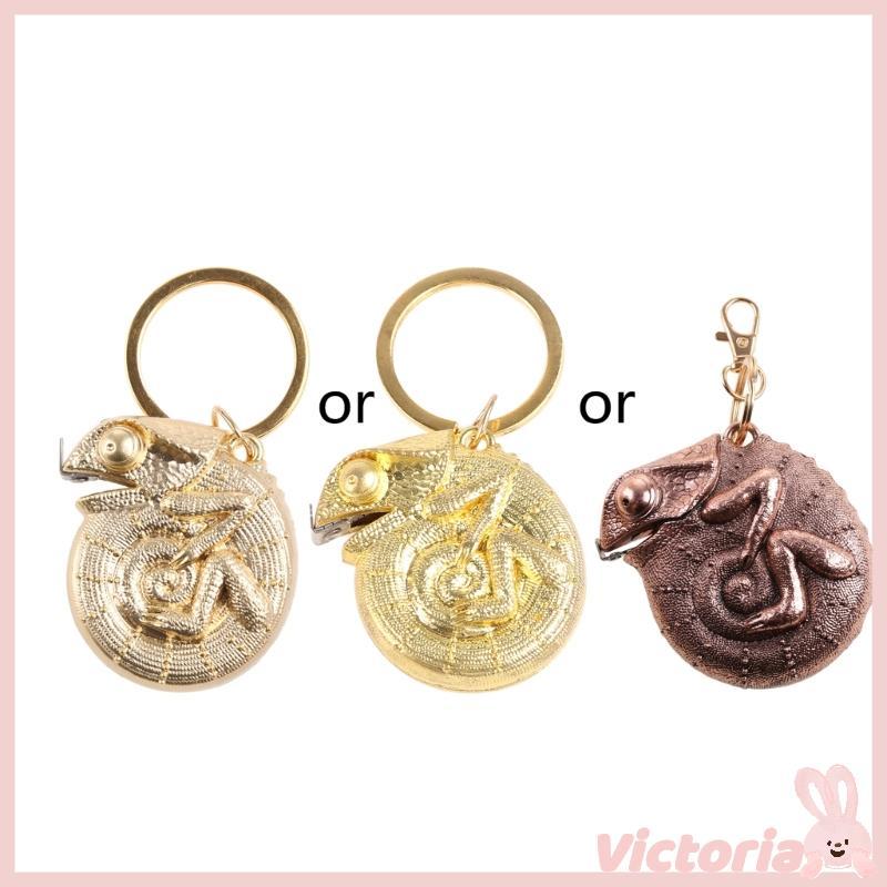 VIC วัดทองเหลืองสัตว์เท้าเมตริกเทปวัด Cha-meleon เทปแบบพกพาสําหรับกระเป๋า