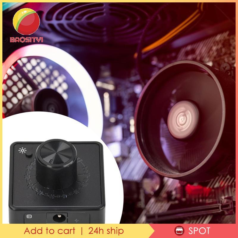 [Baosity1] PWM Fan Speed Controller 4 Pin PWM Fan Controller 12V Premium Professional Compact 20W