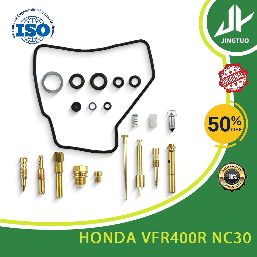 ชุดซ่อมคาร์บูเรเตอร์เข็มวาล์วปะเก็นสกรูอากาศสําหรับฮอนด้า VFR400R NC30 VFR400 VFR 400 R NC 30 400R