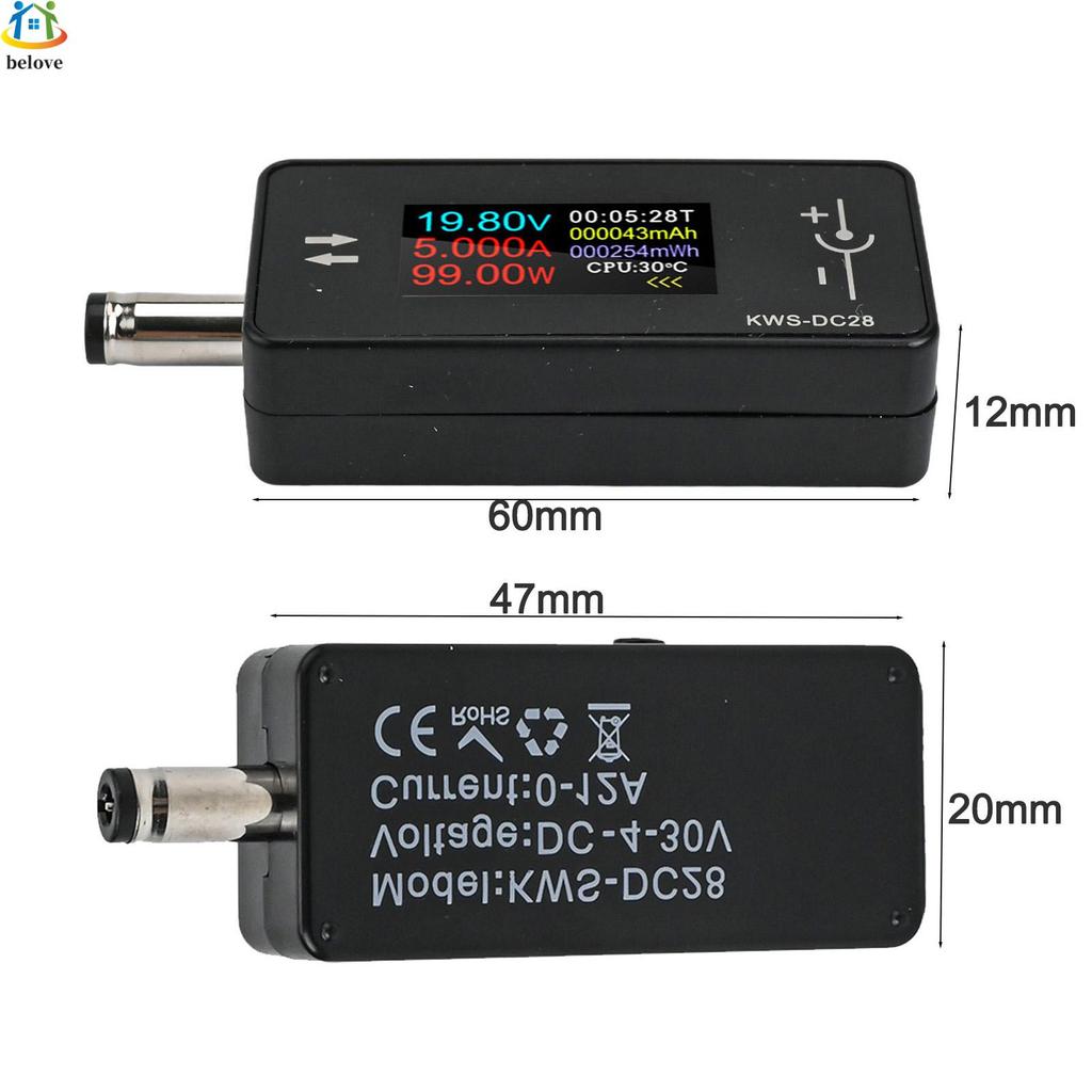 เครื่องมือตรวจจับกระแสไฟฟ้าแรงดันไฟฟ้าพร้อมจอแสดงผล TFT สําหรับการทดสอบอิเล็กทรอนิกส์ - รูปที่ 4