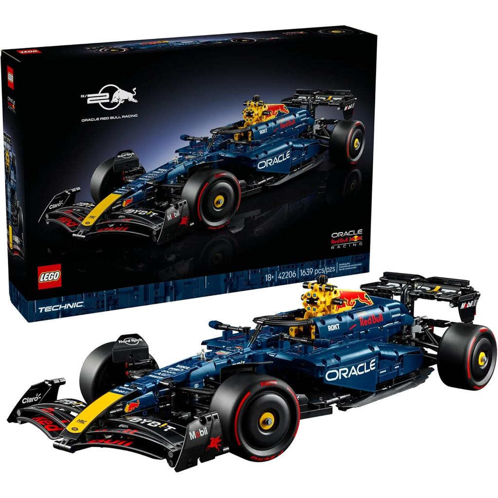 LEGO Technic Oracle Red Bull Racing RB20 F1 Race Car Model Kit - Building Set สําหรับผู้ใหญ่ อายุ 18