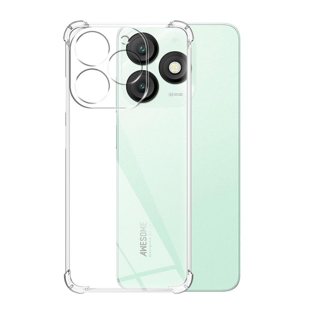 กันกระแทกซิลิคอนสําหรับ itel A90 A80 A50 A50C A6610L A671L A671LC A507LXU itelA80 ถุงลมนิรภัยเจลนุ่ม