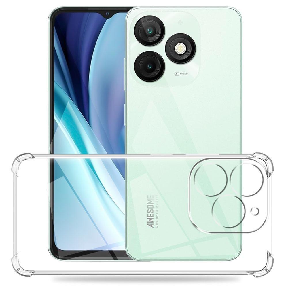 สําหรับ itel A90 A80 A50 A50C A6610L A671L A671LC A507LXU itelA80 ซิลิโคนกันกระแทกกรณีถุงลมนิรภัยเจล