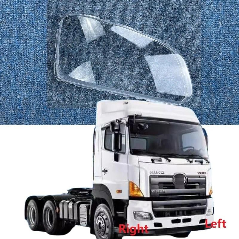 สําหรับ GAC Hino 500 700P ไฟหน้าด้านหน้าฝาครอบไฟหน้าเลนส์โปร่งใสโคมไฟ Shell Plexiglass Housing เปลี่