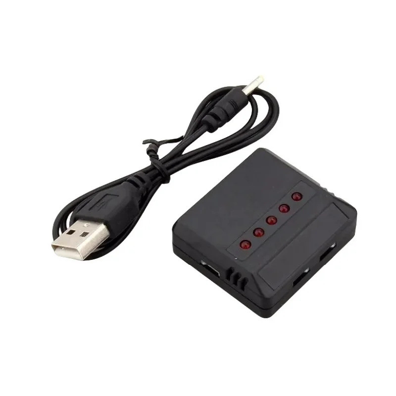 SYMA X5HW X5C USB Charger 3.7V 5 In 1 Balance Charger PH20 PH254 Connector สําหรับ RC Drone รถเรือ