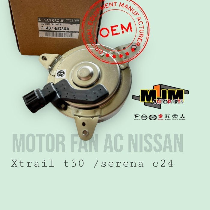 Nissan xtrail t30 serena c24 oem มอเตอร์พัดลม ac ญี่ปุ่น