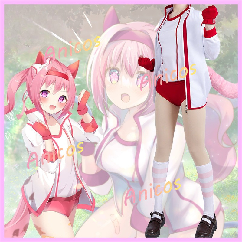 (Pre-order) ชุดคอสเพลย์กีฬา Umamusume Haru Urara สำหรับงานปาร์ตี้และคาร์นิวัล