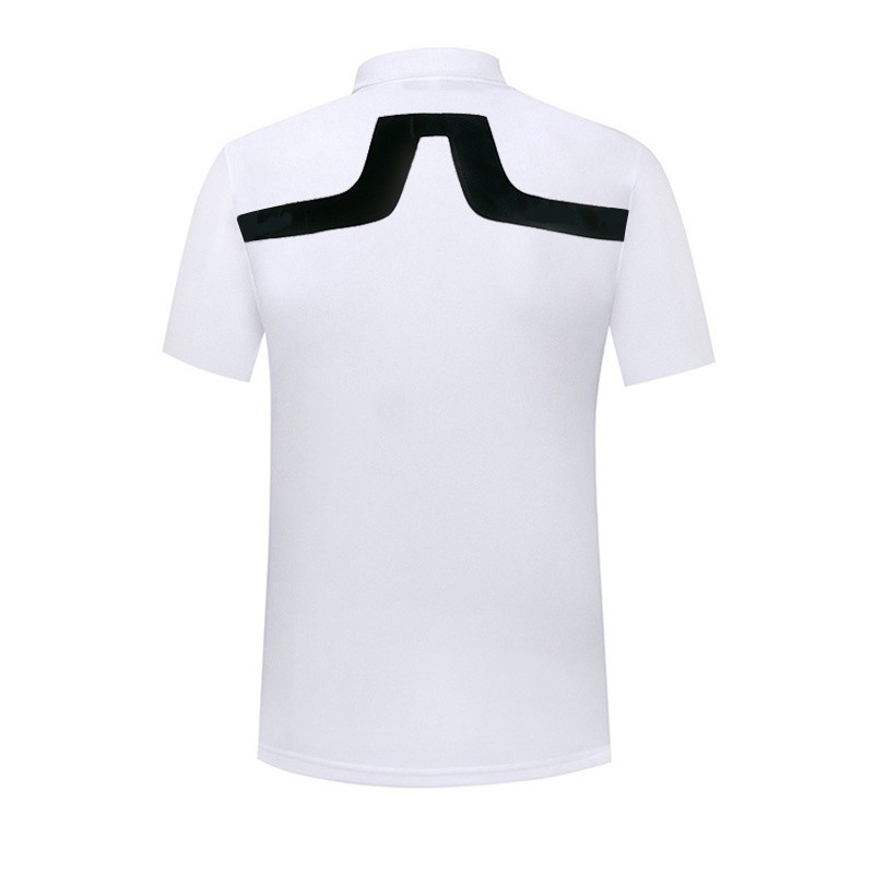 [J.LINDERBERG] เสื้อยืดแขนสั้นกอล์ฟผู้ชายสไตล์บางฤดูร้อนกีฬาลําลองสไตล์ใหม่