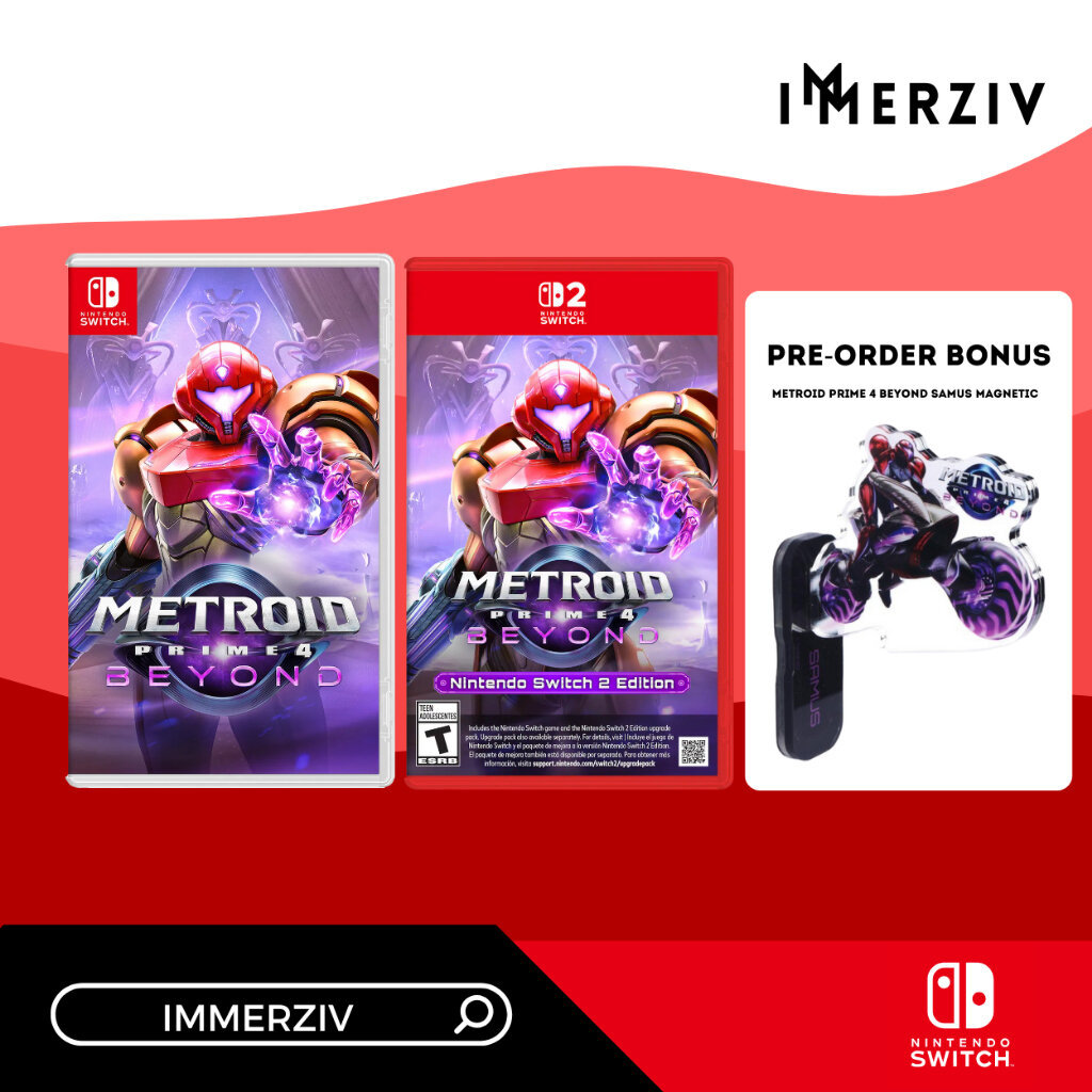 (พร้อมส่ง) SWITCH METROID PRIME 4 BEYOND (R1/US-ASIA) (GAME) (ENG)