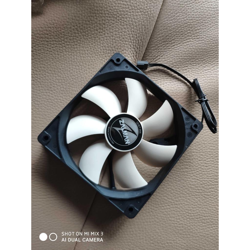 Zalman zalman พัดลมเงียบ 12 ซม. พัดลมแชสซี พัดลม CPU พัดลมคอมพิวเตอร์ พัดลมที่เงียบสงบเป็นพิเศษ