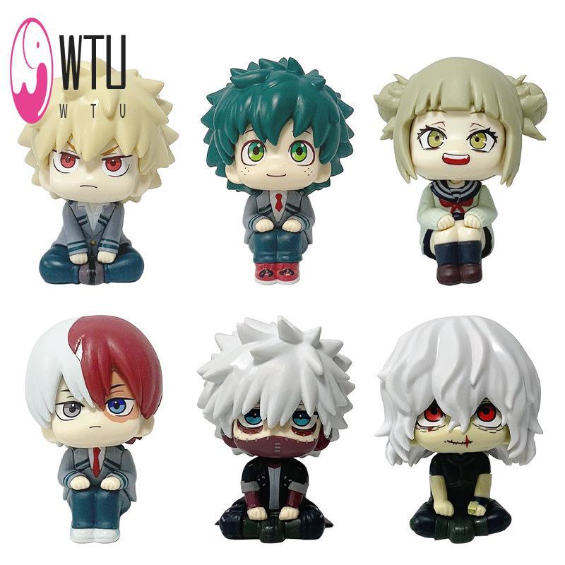 My Hero Academia รุ่น Q Action Figure - ตุ๊กตาโมเดลมือ Midoriya Bakugou Todoroki