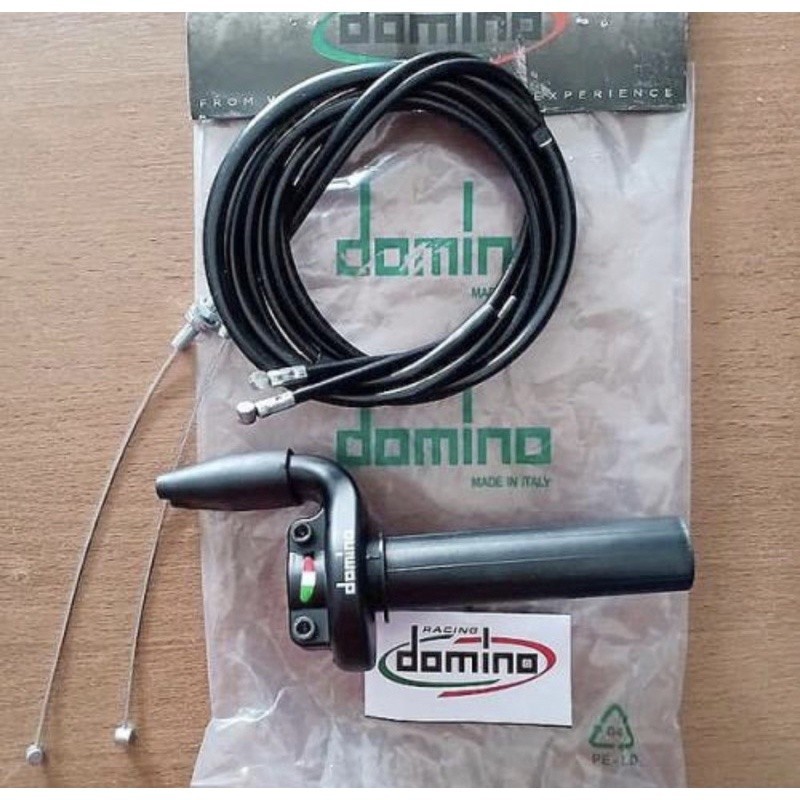 DOMINO SPONTAN GAS 2 สาย/CRF SPONTAN GAS/D TRACKER SPONTAN GAS/DOMINO 2 สายวัสดุเหล็กเต็ม ab