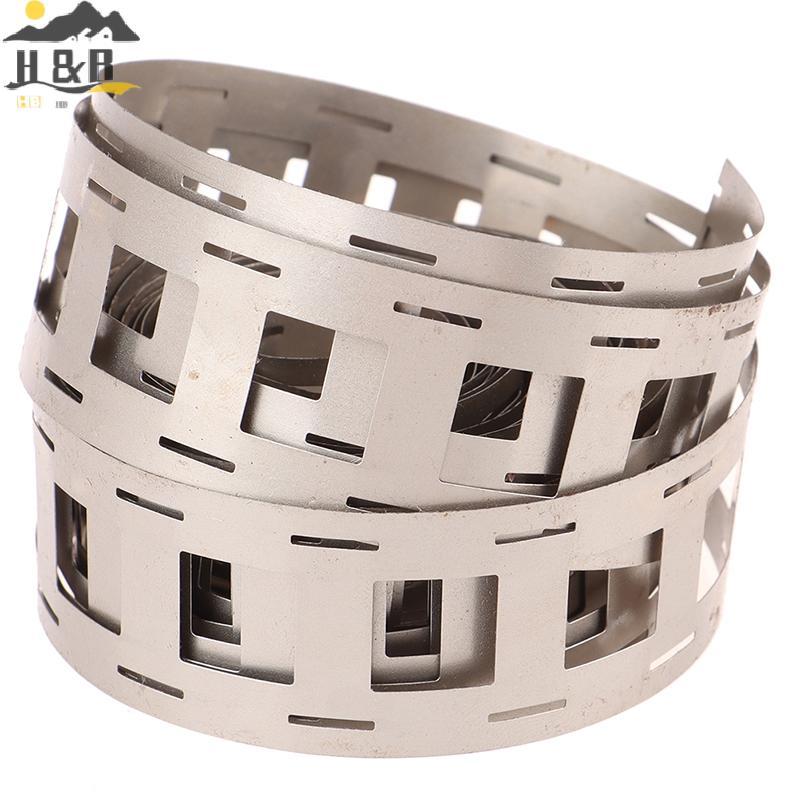 H&B Nov 1M แท็บนิกเกิลบริสุทธิ์ 18650 แบตเตอรี่ลิเธียมไอออน แบตเตอรี่แถบนิกเกิล เข็มขัด Ni 2P 0.15mm