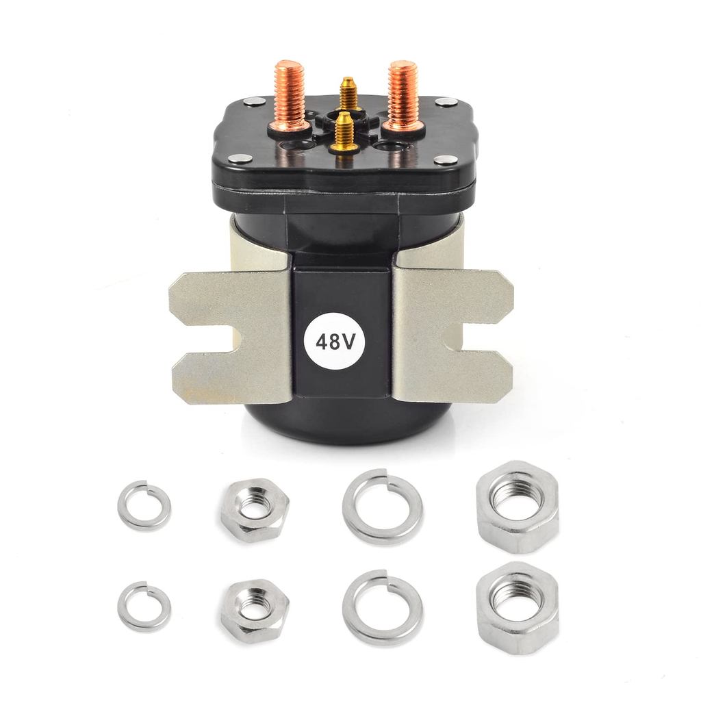 MOTO1988 48 โวลต์ 4 Terminal Starter Solenoid Relay ใช้งานร่วมกับ Yamaha 1996-2007 Golf Cart G19-E G