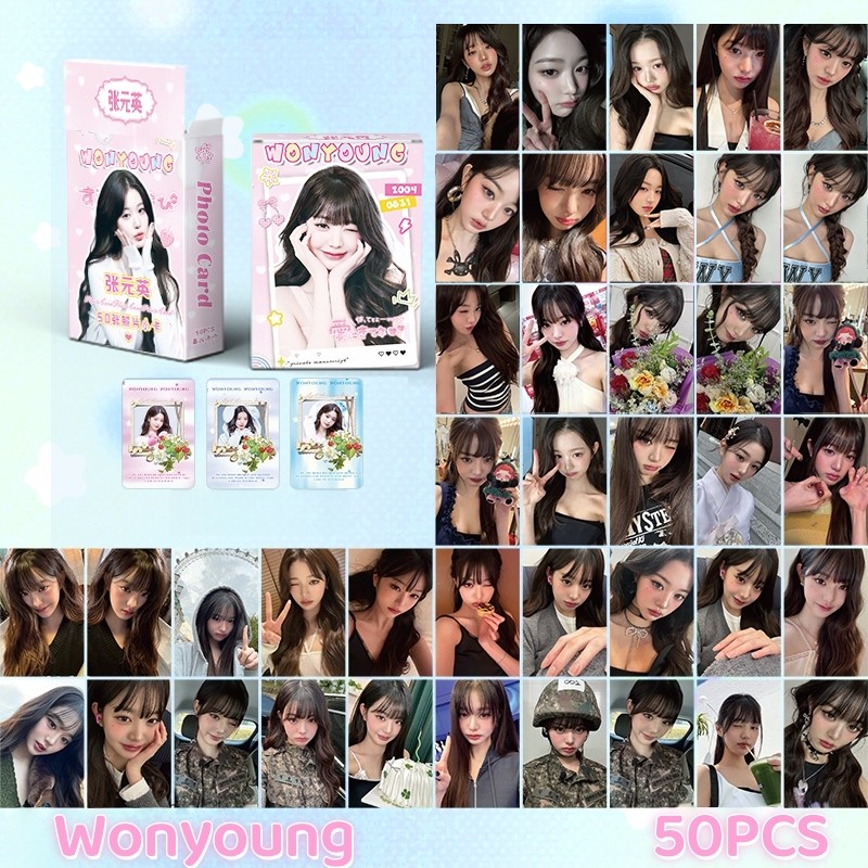 50-55pcs IVE EMPATHY โฮโลแกรมเลเซอร์ Lomo การ์ด ATTITUDE SHOW WHAT I HAVE Alive SWITCH DIVE Photocar
