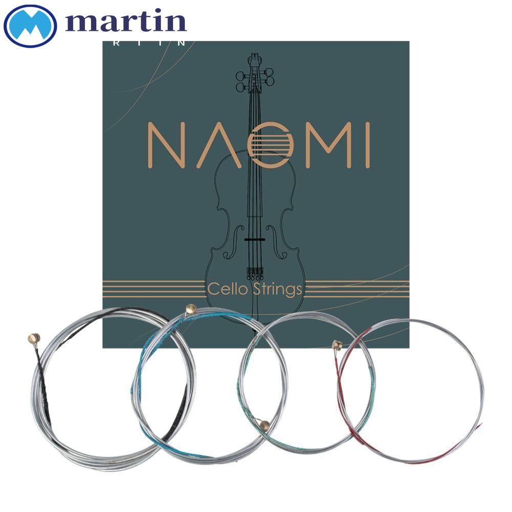 MARTIN 1 ชุด Fiddle String, GD a & E Strings 4/4 3/4 1/2 1/4 1/8 Naomi ไวโอลิน String, เครื่องดนตรีเ