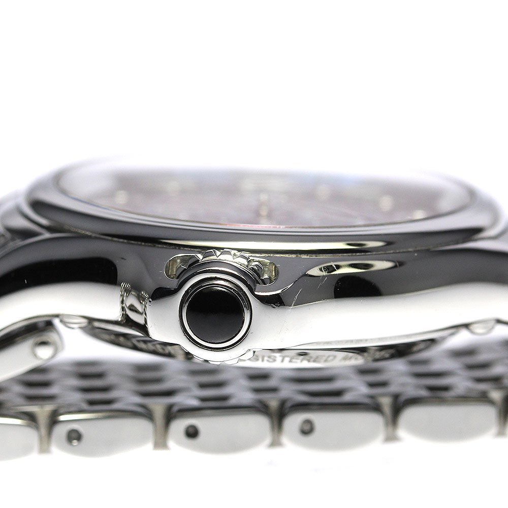 Japan Direct Mail มือที่สองที่สองของแท้ Fendi Fendi Crazy กะรัต Diamond-Inlaid นาฬิกาผู้หญิงภาษาอังก