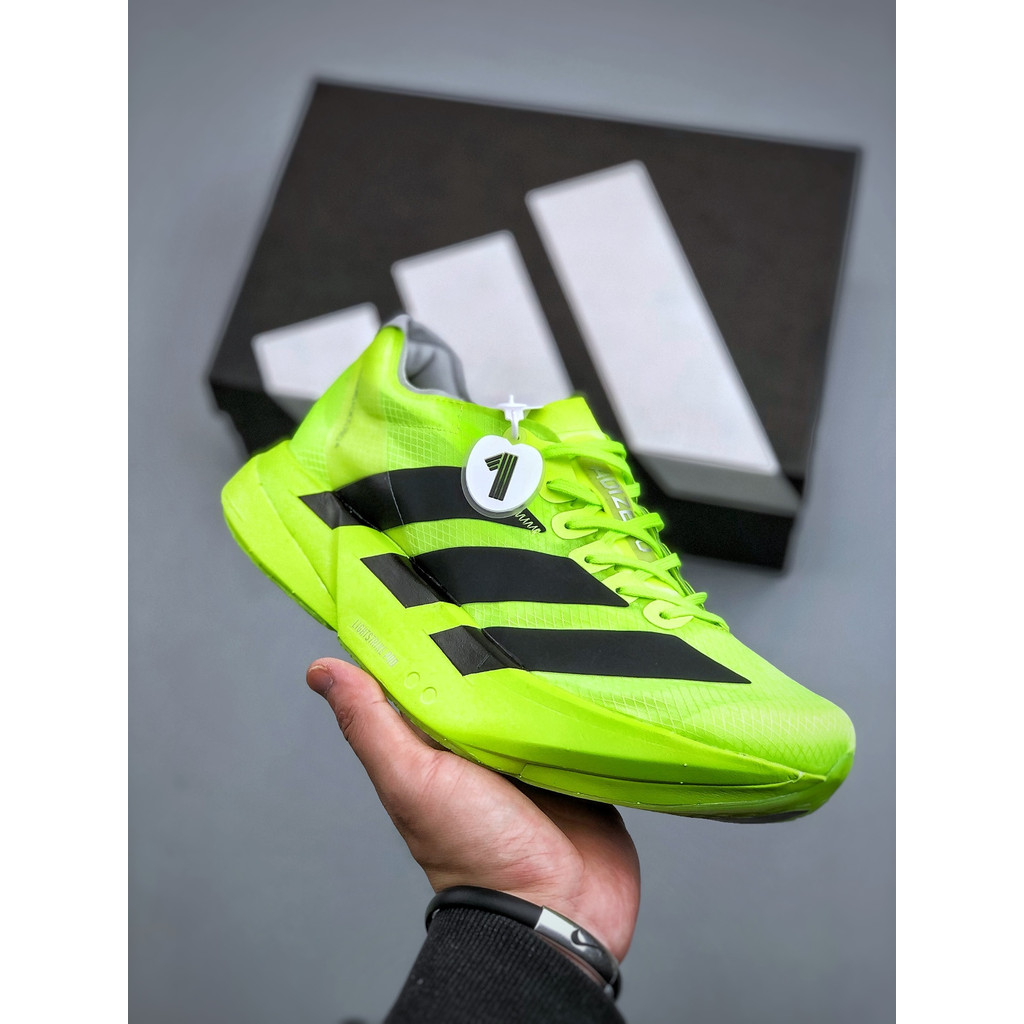 <![ADIZERO ADIOS PRO 4M] รองเท้ากีฬายกระดับ รองพื้นสองชั้นและระบายอากาศดี มีให้เลือกทั้งชายและหญิง J
