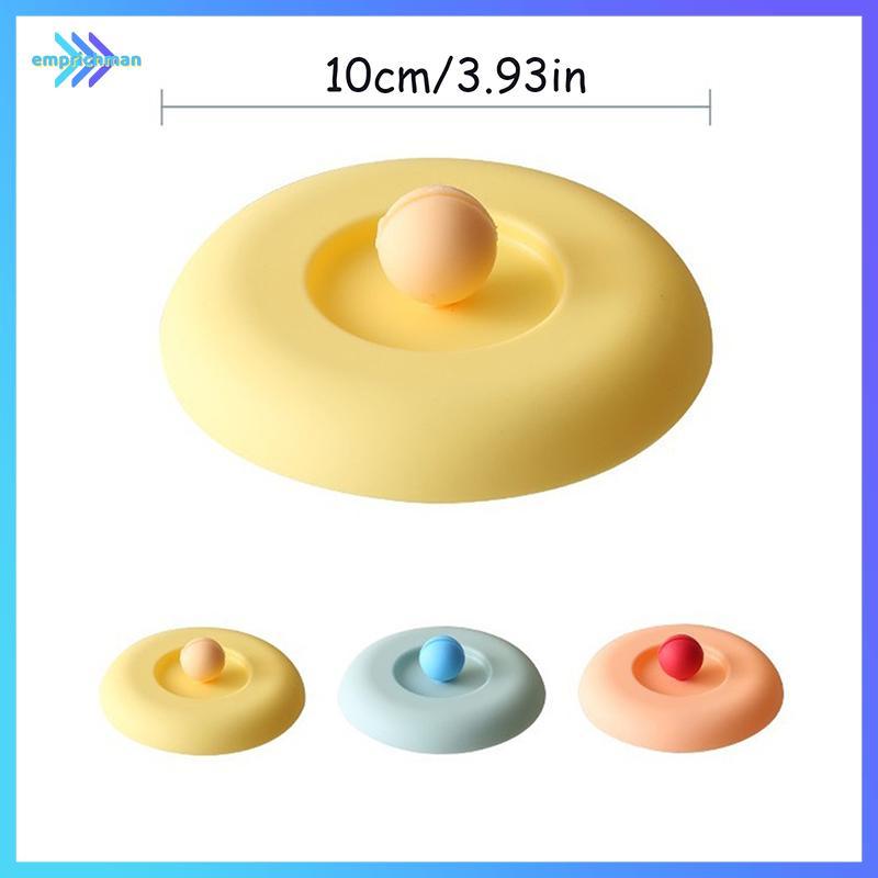 EPMN> ฝาครอบถ้วยซิลิโคนปลอดสารพิษรอบ Universal ถ้วยน้ําฝาปิดป้องกันฝุ่นแก้วกาแฟปิดผนึกหมวกพร้อมช้อนผู้ถือความร้อน-Resistant ฝาใหม่ - รูปที่ 3