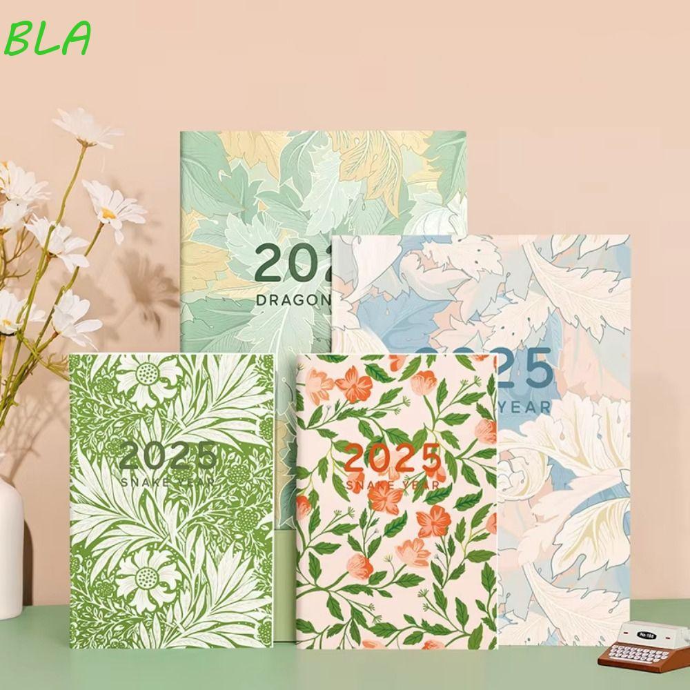 BLAZELINK 2025 สมุดบันทึกวางแผน, วันฉุกเฉินกระดาษหนา/สัปดาห์/ปีวาระ Planner Notepad, คู่มือไดอารี่ 8