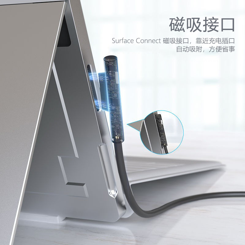 微软充电器 pro3456789 Go2 book แล็ปท็อปชาร์จเหมาะสําหรับ 44/65W