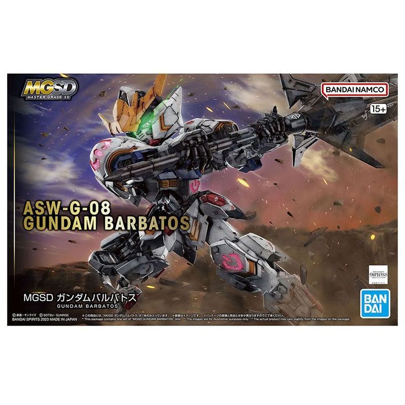 【พร้อมส่ง】mg barbatos lupus mg barbatos gundam barbatos MG 1/100 ASW-G-08 BB Warrior Model Kit เจเนอ