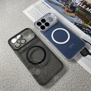 POCO F8 Pro เคส POCO F8 Ultra เคสโทรศัพท์เจลใสกันกระแทกพร้อมชาร์จไร้สายแม่เหล็ก พร้อมที่ป้องกันเลนส์กล้อง เคสโทรศัพท์นุ่มเรียบง่าย