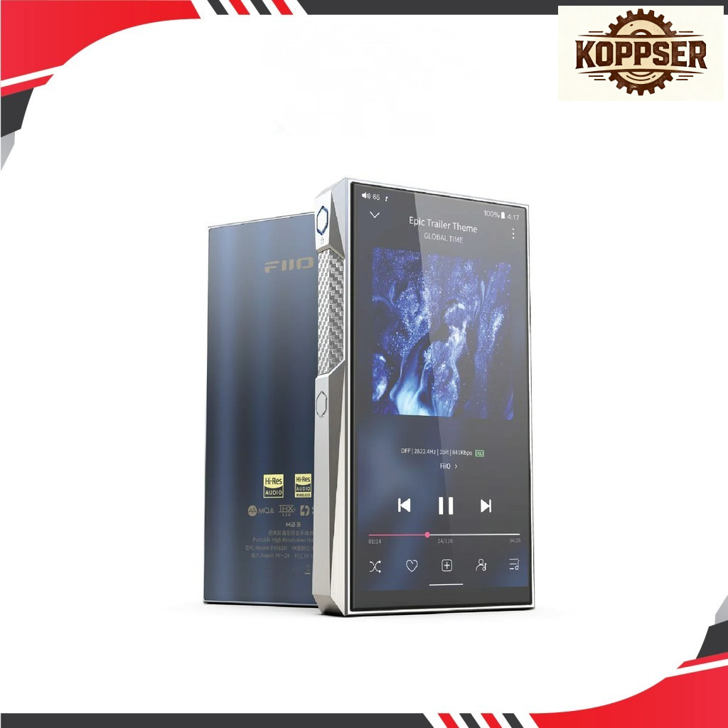 Local  FiiO M23, Portable Digital Audio Player: High-Res Portable with Android 10 Lossless MP3 Music