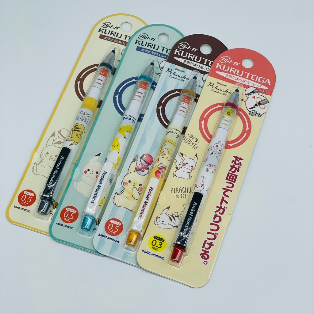 [Mechanical Pencil-Mitsubishi UNI] KURUTOGA Single Times 0.5 @ Pokémon Pikachu #