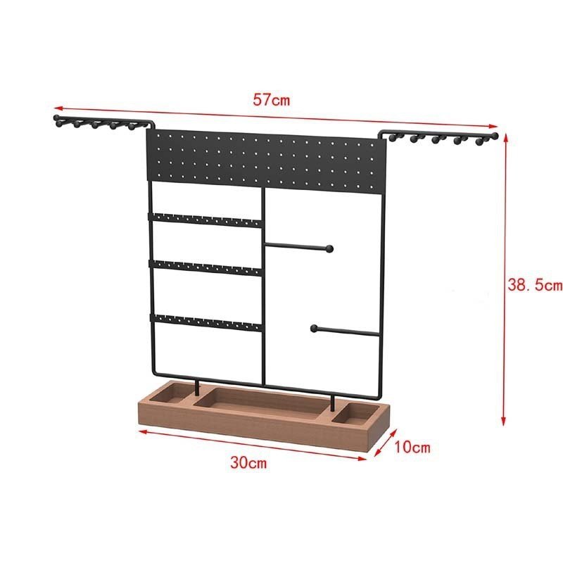 ขาตั้งเครื่องประดับต่างหู 132 เครื่องประดับเครื่องประดับซัพพลายแผงลอยสร้อยคอผู้ผลิต Kongyi Ubi Wingใ