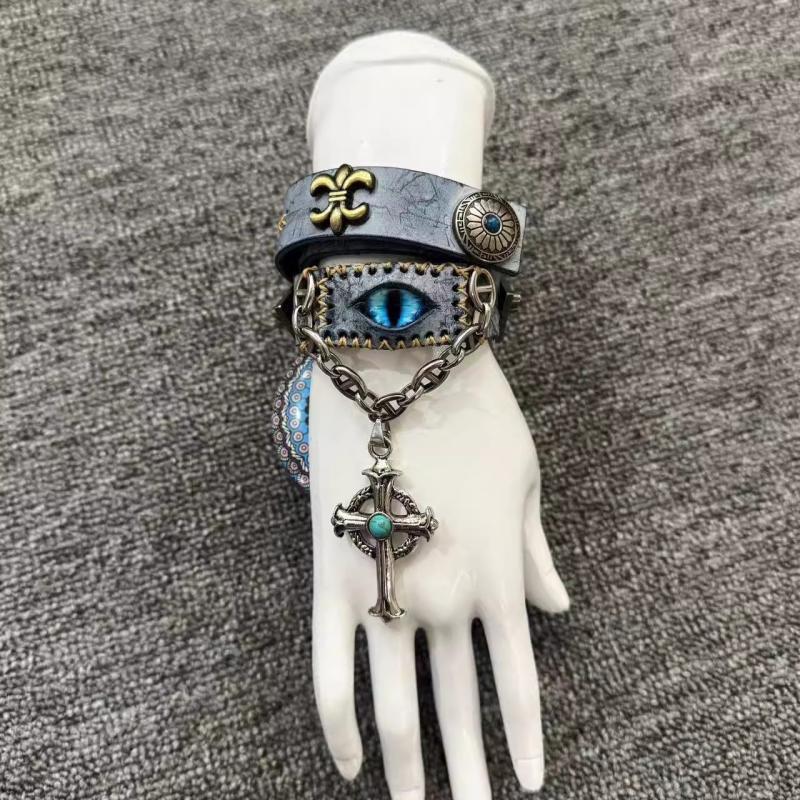 สร้อยคอ Abi มืออาชีพและเป็นเอกลักษณ์สไตล์ American Punk Devil's Eye