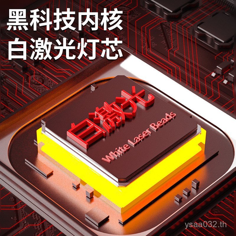 ไฟฉาย LED 30W พร้อมซูมและเชื่อมต่อ USB แบบStrong Light Z85S