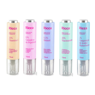 Ricca Sérum Facial 15mL - Escolha o seu