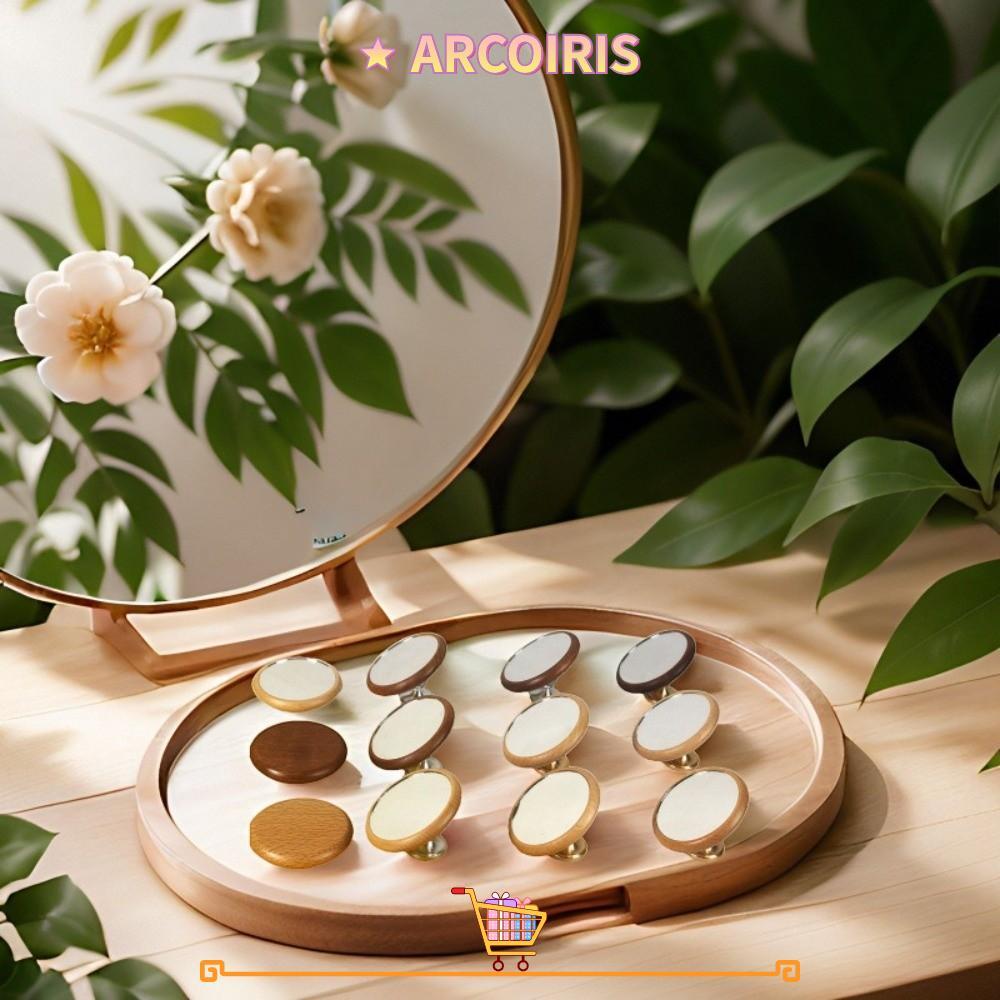 กระจกสะท้อนแสงกาแฟ ARCOIRIS ฐานไม้ กระจกสะท้อนแสง Flow Rate สังเกต, อุปกรณ์เสริม Magnetic Monitoring Espresso Mirror เครื่องชงกาแฟใช้